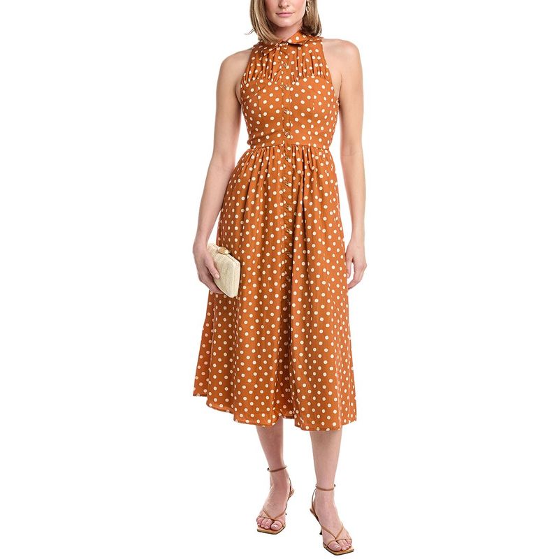 Hutch Womens Vivian Dress, Brown